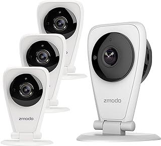 Zmodo 4-Pack EZCam HD Wireless Kid and Pet Monitoring Security Camera with Night Vision