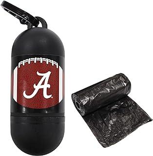 NCAA ALABAMA CRIMSON TIDE Durable Poop Bag Dispenser and Leash Clip
