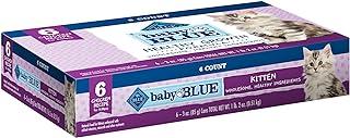 Blue Buffalo Healthy Growth Formula Natural Kitten Pate Wet Cat Food Multi-Pack