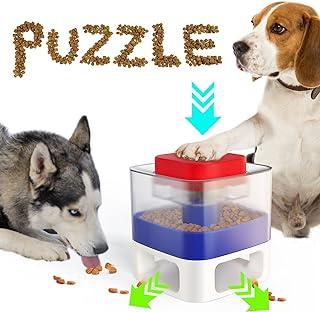 QQQNG Dog Puzzle Toy Dogs Brain
  Stimulation Mentally Stimulating Toys Puppy Treat Food Dispenser Lev