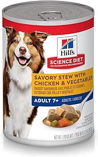 Hill’s Science Diet Senior 7+ Weat Dog Food, Savory Stew With Chicken & Vegetable