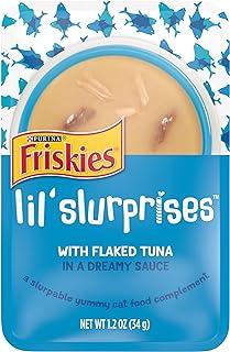 Friskies Purina Cat Food Complement, Lil Lurprises with Flaked Tuni – (16)