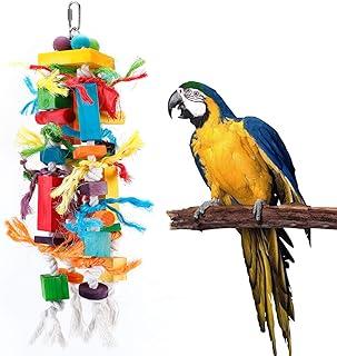 CRMADA Bird Toys, Cockatoo and Amazon Parrot