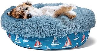 Calming Donut Pet Bed for Small Dogs Washable