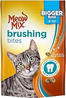 Meow Mix Brushing Bites Cat Dental Treats Made With Real Chicken