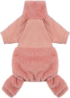 CuteBone Turtleneck Sweater for Small Dogs Pink Coat