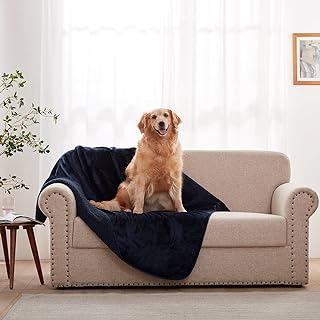 Softhug Waterproof Pet Blanket for Bed Couch Sofa Car