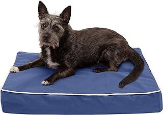 Furhaven Water Resistant Indoor-Outdoor Polycanvas Mattress Memory Foam Dog Bed