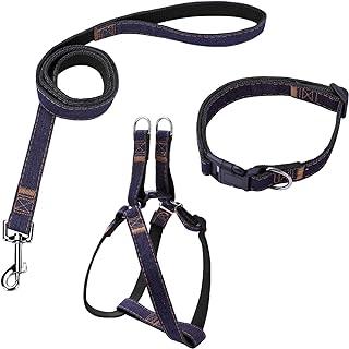 Bark Lover Dog Harness Leash and Collar Matching Sets
