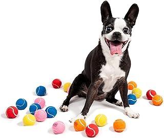Midlee 1.5″ Mini Dog Tennis Balls Bulk Set of 25 assorted colors