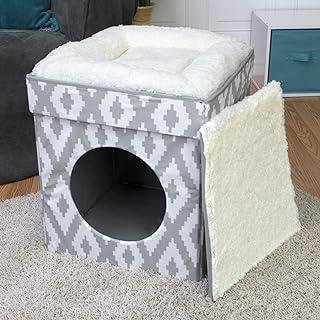 Chesapeake Bay Stackable Cozy Cat House Bed