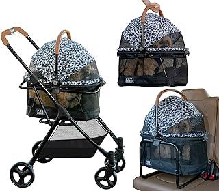 Pet Gear 3-in-1 Travel System, View 360 Stroller Converts to Carrier and Boosters Seat with Easy Click N Go Technology