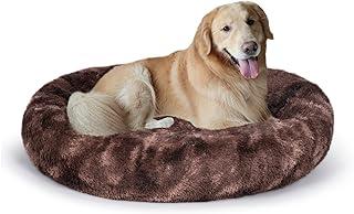 Coohom Oval Calming Donut Cuddler Dog Bed