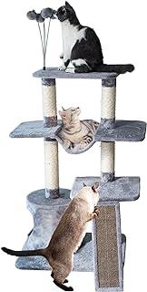 Catry Condo Gray with Natural Sisal Scratching Post