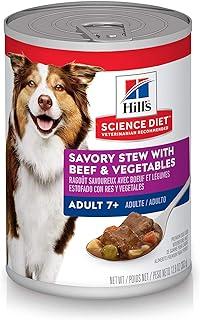Hill’s Science Diet Senior 7+ Canned Dog Food, Savory Stew with Beef & Vegetable