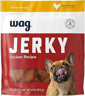 Amazon Brand Wag Soft & Tender American Jerky Dog Treats Chicken Recipe