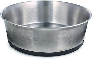 Pro Select Stainless Steel Dog Bowl with Rubber Base