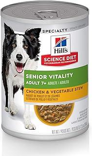 Hill’s Science Diet Adult 7+ Senior Vitality, Chicken & Vegetable Stew