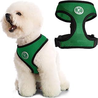 Gooby Soft Mesh Dog Harness – Hunter Green, Small