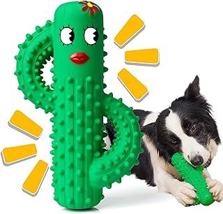 Tough Rubber Dental Chew Dog Toys for Large Medium Small Breed (Green)