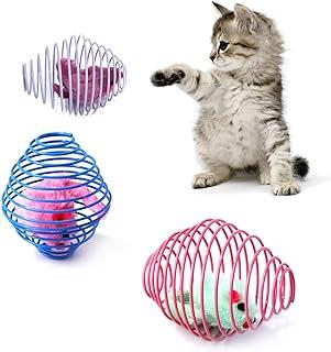 Cat Spring Balls Interactive Caged Rat