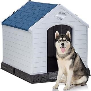 Easy to Assemble 28 Inch Dog House Indoor Outdoor Pet Kennel