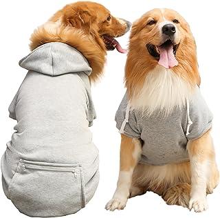 Extra Large Dog Winter Sweater Hoodies warm dog fleece coats