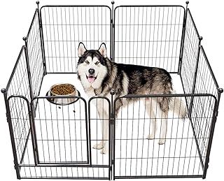 Dog Pen 8 Panels 40′” Height RV Fence Outdoor, Playpens exercise pen for dogs