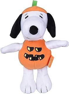 Peanuts 6 Inch Halloween Snoopy Pumpkin Plush Dog Toggle w/Squeaker