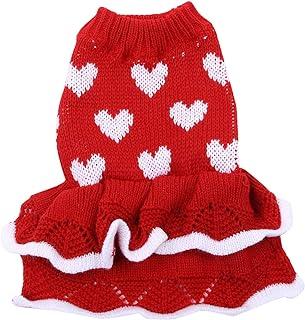 Stock Show Small Dog Cute Warm Sweater Pet Beautiful Love Heart