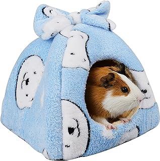 Homey Small Animal Pet Bed,Sleeping House Habitat Nest for Guinea Pig Hamster Hedgehog Rat Chinchilla