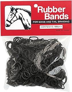 Weaver Leather Rubber Bands Black, 65-2241
