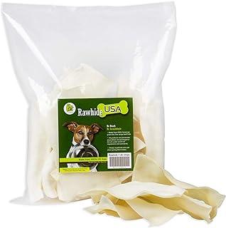 PET MAGASIN Natural Rawhide Chips with Thick Cut Beef Hides
