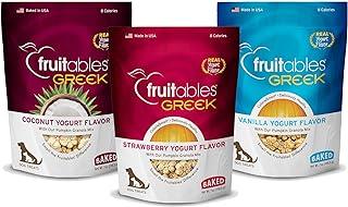 Fruitable Pumpkin Dog Treats, Greek Yogurt Variety Pack