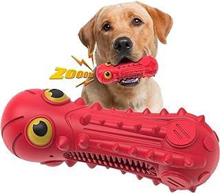 FUSOTO Squeaky Dog Toys for Aggressive Chew