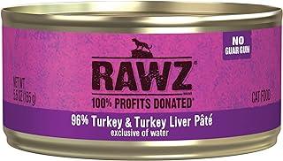 Rawz Natural Premium Pate Canned Cat Wet Food No BPA or Gums