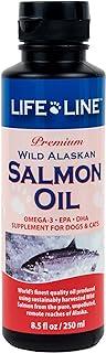 Life Line Pet Nutrition Wild Alaskan Salmon Oil Omega-3 Supplement