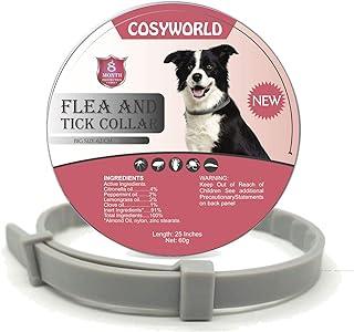 COSYWORLD 2 Pack Dogs Flea and Tick Collar