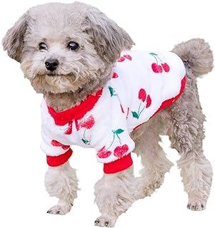 CuteBone Dog Winter Clothes Thick Velvet Coat Puppy Outfit Soft Pajamas Cat Apparel