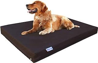Durable XL Memory Foam Dog Bed with 1680 Nylon Cover and Waterproof Liner