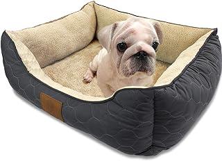 American Kennel Club Stitch Cuddler Pet Bed, Gray