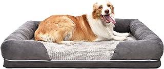 BOLUO Large Dog Bed Orthopedic Rasied Edges