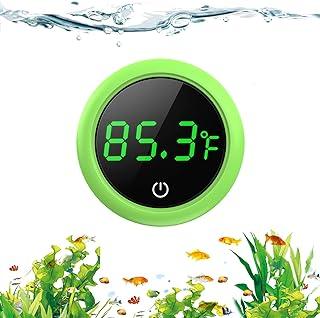 LED Aquarium Thermometer, PAIZOO 5S Refresh Speed Touch Screen Fish Tank