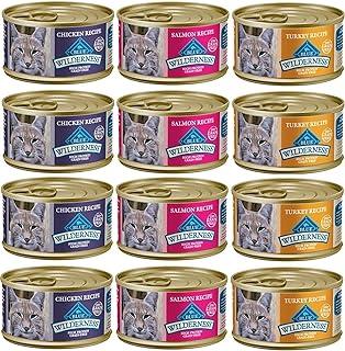 Blue Buffalo Wilderness Grain-Free Wet Cat Food Variety Box