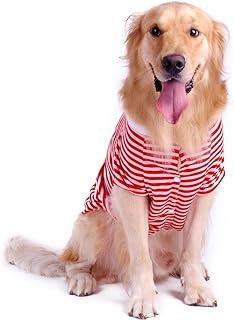 Petroom Striped T-Shirt for Medium Large Dogs