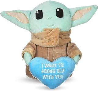 Star Wars Plush Squeaker Pet Toy | 9 The Child, Grogu to My Heart