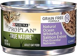 Purina Pro Plan Grain Free Wet Cat Food Pate, Ocean Whitefish and Salmon