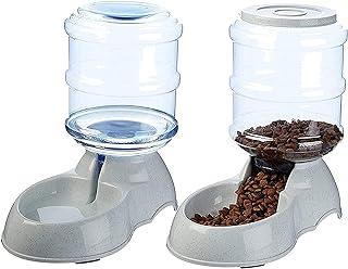 chenming Automatic Pet Feeder and Water Dispenser Set