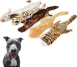 No Stuffing Squeaky Dog Toy 5-Pack