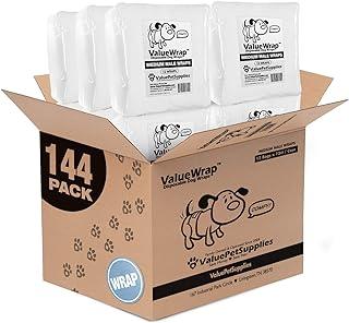ValueWrap Male Wraps Disposable Dog Diapers, 2-Tabs Medium